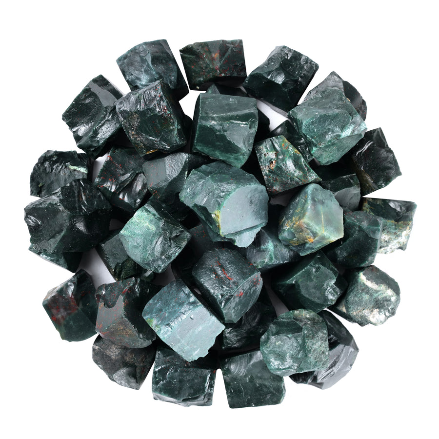 Bloodstone Raw Stones Natural Gemstone 1/2 lb