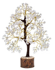 Yatskia Clear Quartz Crown Chakra Crystal Tree for Connection to the Divine | 10-12 Inches
