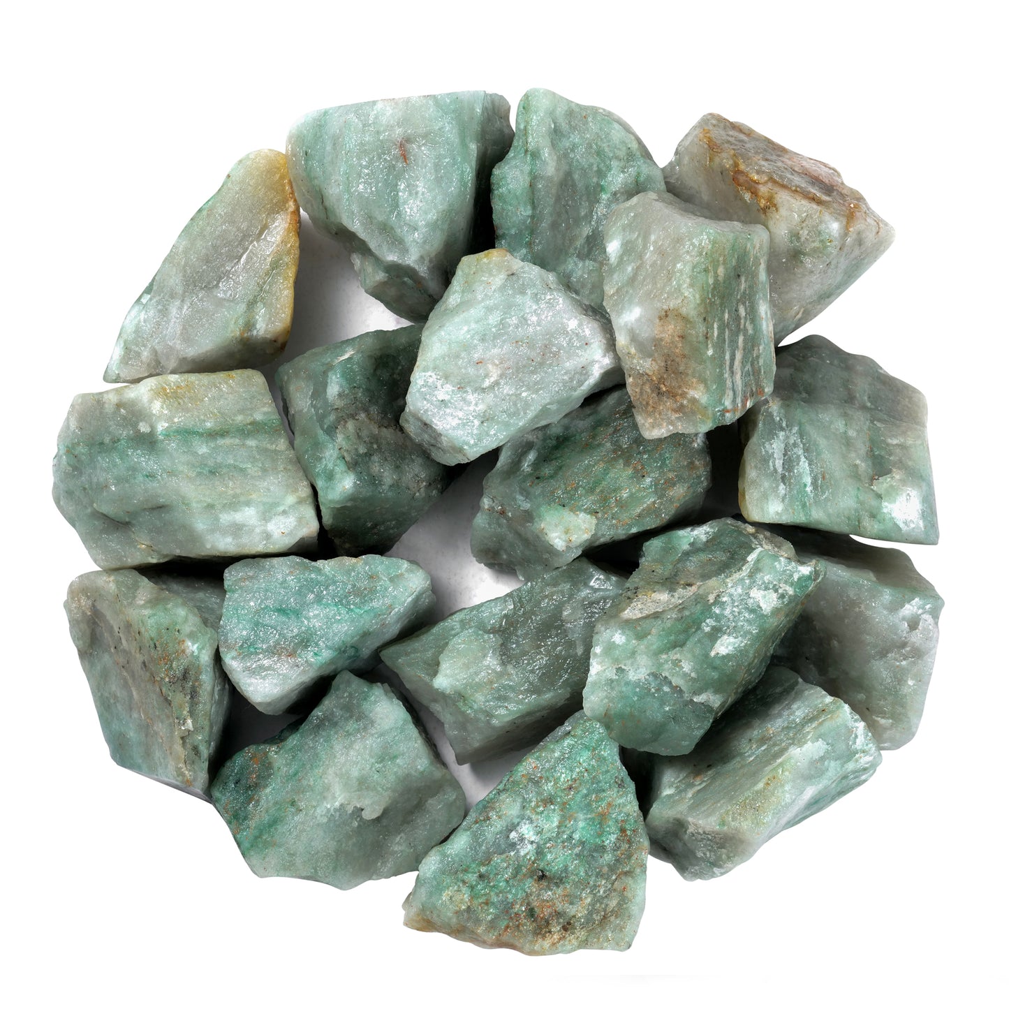 Amazonite Reiki Rough Stones 1/2 lb