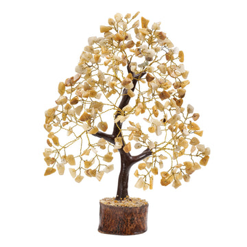 Yellow Aventurine Crystal Tree | Prosperity & Inner Peace | 10-12 Inches By Yatskia