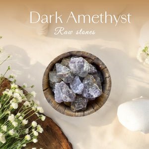 Dark Amethyst Raw Stone