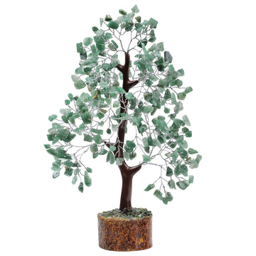 Green Aventurine Tree for Heart Chakra Healing | 10-12 Inches