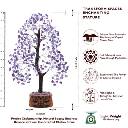 Amethyst Gemstone Tree