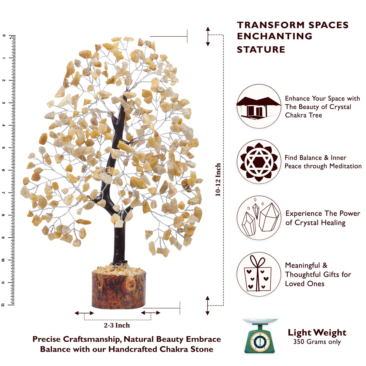 Yellow Aventurine Crystal Tree