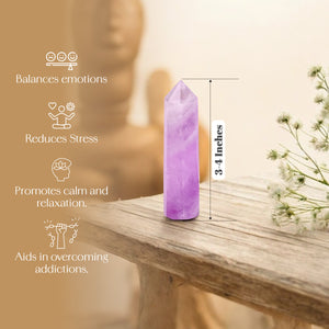 Amethyst Crystal Wand