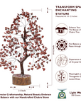 Red Jasper Root Chakra Tree, Promotes Courage and Confidence By Yatskia