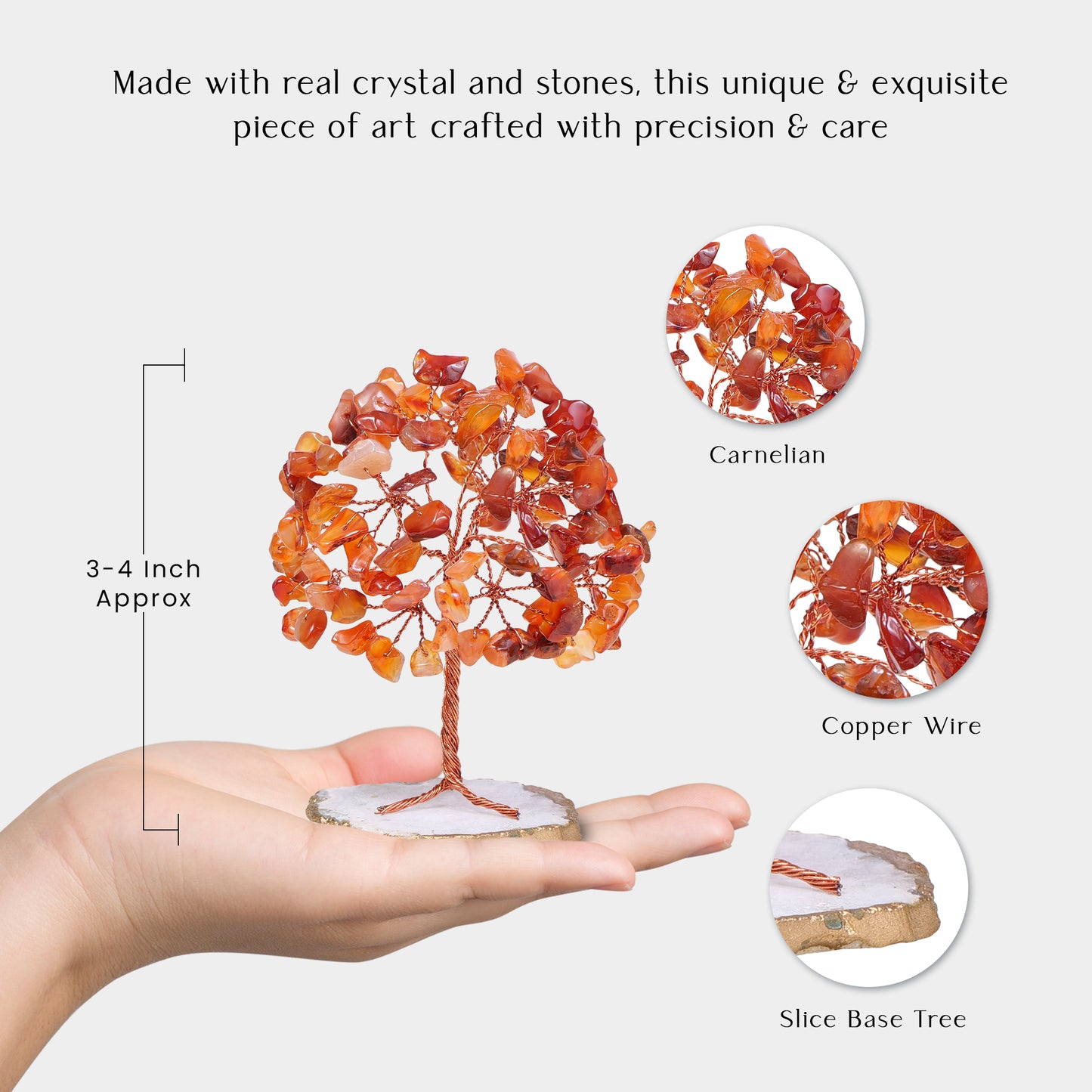 Carnelian Sacral Chakra Tree