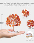 Carnelian Sacral Chakra Tree, Attracts Prosperity and Success