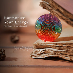 Seven Chakra Crystal Tree Set with Pendant