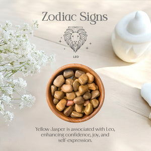 1lb Yellow Jasper Tumbled Stone
