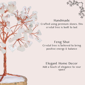 Green Aventurine Slice Base Small Crystal Tree ( 2-3 Inch)