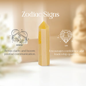 Yellow Aventurine Crystal Wand