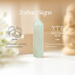 Green Jade Crystal Wand