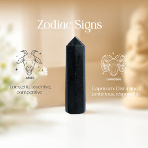 Black Tourmaline Crystal Wand