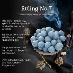 1lb Angelite Tumbled Stone