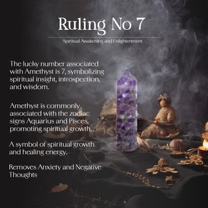 Amethyst Orgonite Crsytal Wand