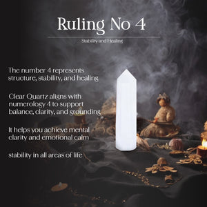 Clear Quartz Crystal Wand - Amplifying Energy and Clarity