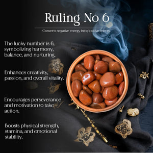 1lb Red Jasper Tumbled Stone