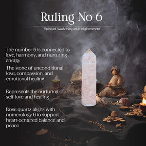 Rose Quartz Crystal Wand