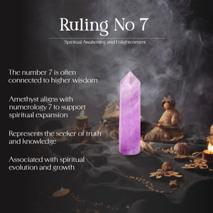 Amethyst Crystal Wand