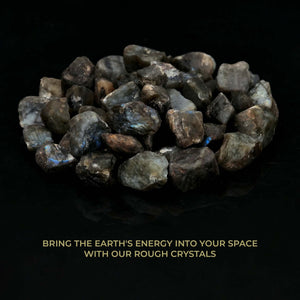 Labradorite Natural Raw Rough Stone ( 1 lb Pack)