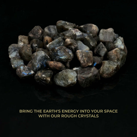 Labradorite Natural Raw Rough Stone ( 1 lb Pack)