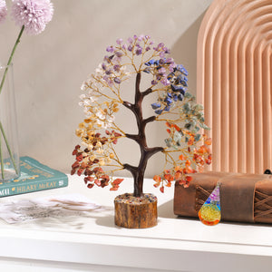 Seven Chakra Tree and Pendant Combo