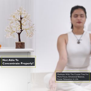 Clear Quartz Healing Crystal Tree For Home Decor