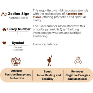 Amethyst Seed of Life Orgone Pyramid