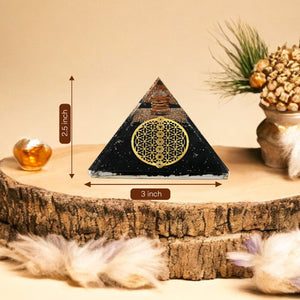 Shungite Orgone Crystal Pyramid For Spirituality