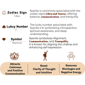 Kyanite Orgone Crystal Pyramid