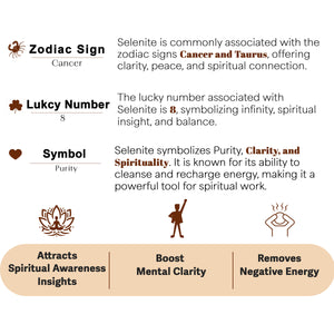 Selenite Orgone Crystal Pyramid