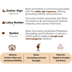 Black Tourmaline Flower Of Life Orgone Crystal Pyramid