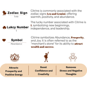 Healing Citrine Orgone Crystal Stone Pyramid