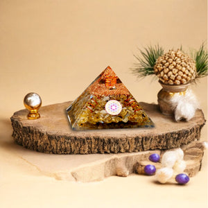 Labradorite Orgone Crystal Pyramid For Spirituality