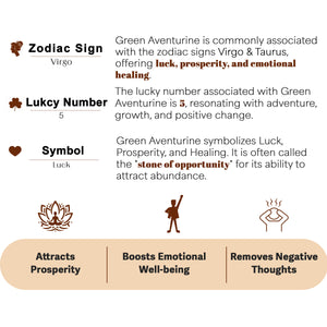 Green aventurine Flower of Life Orgone Crystal Pyramid