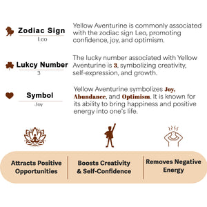 Yellow aventurine Orgone Crystal Pyramid
