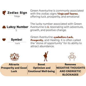 Green Aventurine Merkaba Orgone Crystal Pyramid