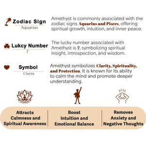 Amethyst Mix Seven Chakra Orgone Crystal Pyramid