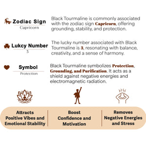 Black Tourmaline Copper Coil Orgone Pyramid