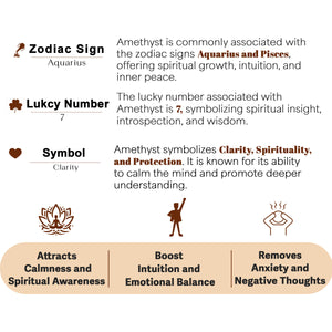 Amethyst Orgone Crystal Stone Pyramid For Calmness