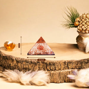 Sunstone Orgone Crystal Pyramid
