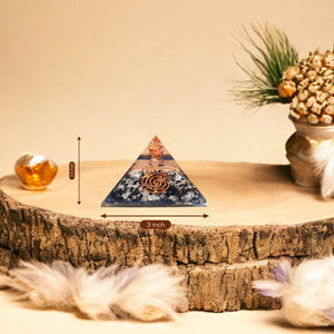 Black Tourmaline Orgone Pyramid For Negativity