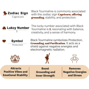 Black Tourmaline Orgone Pyramid For Negativity