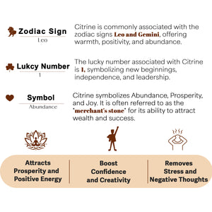 Citrine Orgone Crystal Pyramid for Money