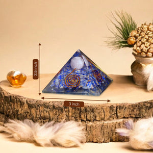 Lapis Lazuli Orgone Pyramid For Inner Power