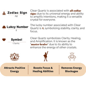 Clear Quartz Orgone Crystal Pyramid For Balance