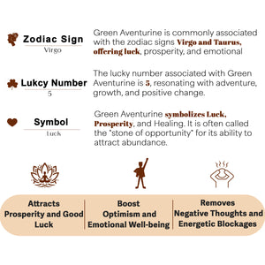 Green Aventurine Healing Crystal Stone Pyramid