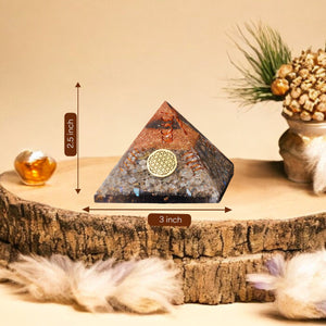 Labradorite Orgone Pyramid For Protection