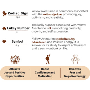 Yellow Aventurine and Black Tourmaline Orgone Pyramid